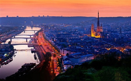 Mesto Rouen, Francúzsko